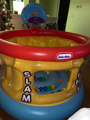 little tikes slam dunk ball pit