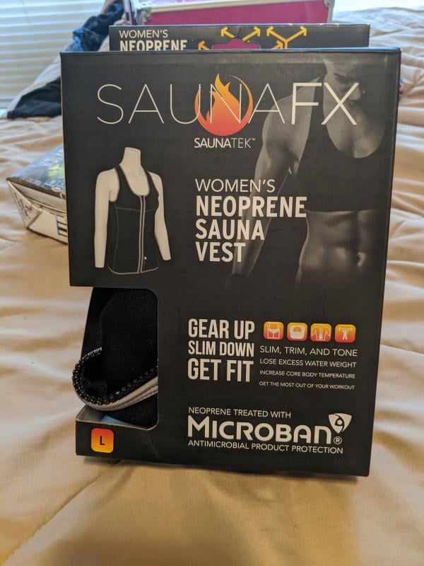 saunafx women's sauna vest