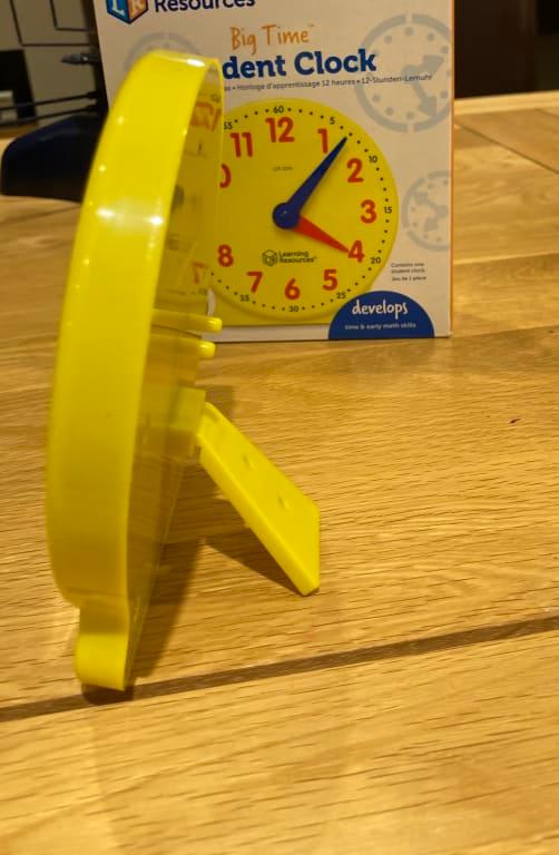 Learning Resources Big Time Student Clock, Time Telling Toys