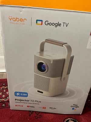Yaber T2 Plus GTV Outdoor Projector Sound by JBL & Built-in