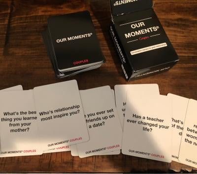 Our Moment Card Couples Games Conversation Starters Boardgame Game New Family UK