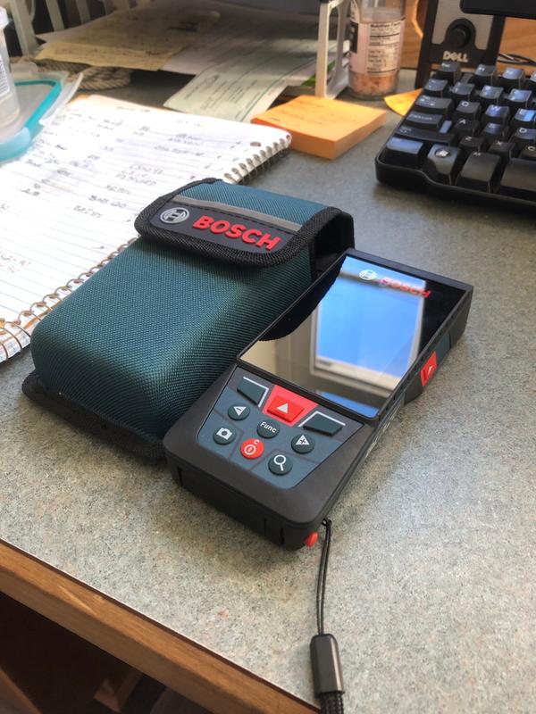 Bosch Glm 400 Cl 400 Ft Lithium Ion Laser Distance Meter With