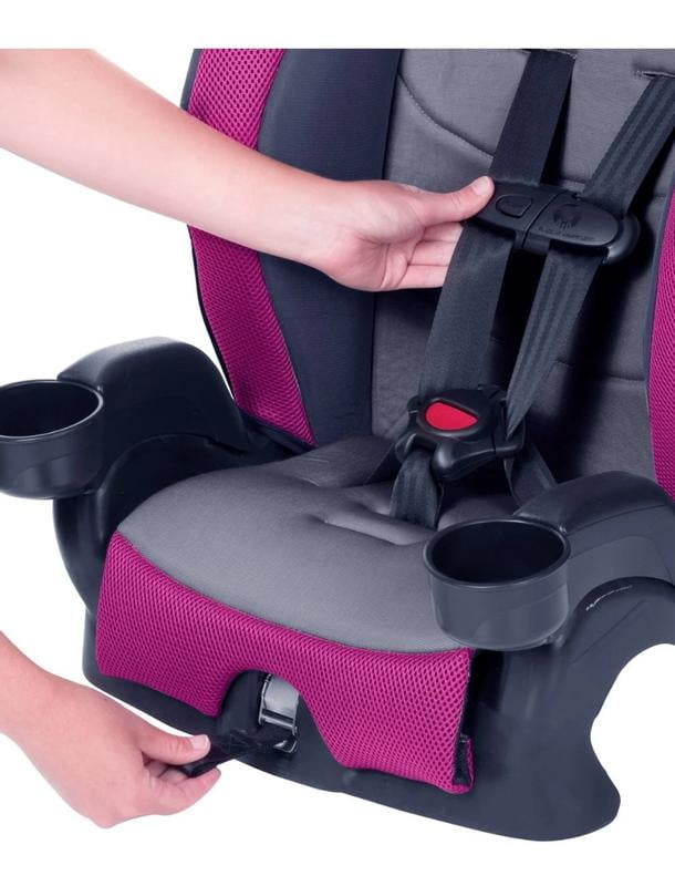 Child Restraint Evenflo Amp Select Car Booster Seat Seat Belt