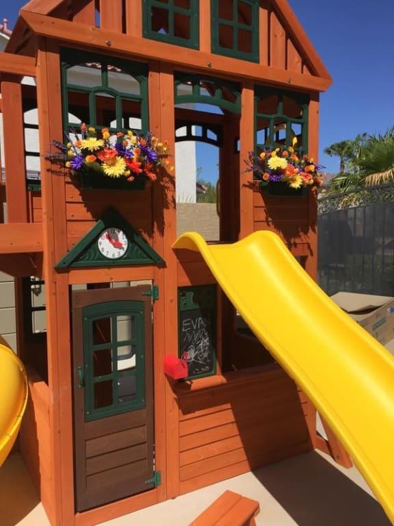 kidkraft twin mountain lodge playset