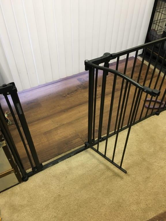 North States 3 In 1 Arched Decor Metal Superyard Six Panel Bronze