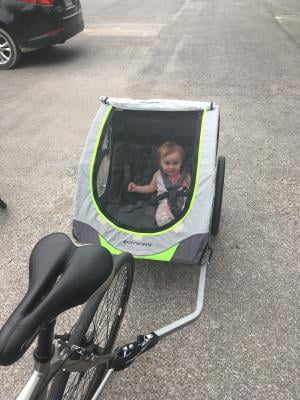Schwinn Zap Double Child Reflective Trailer 2024 www