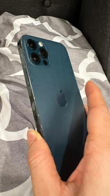 Apple, iPhone 12 Pro, 512GB Pacific Blue, Refurbished - Walmart.com