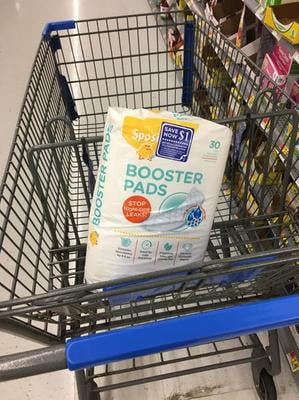 sposie booster pads walmart