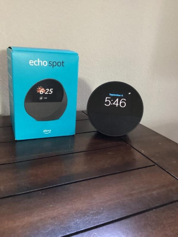 Echo Spot Precio Alexa Walmart Amazon 2024 Edition Echo Spot Smart