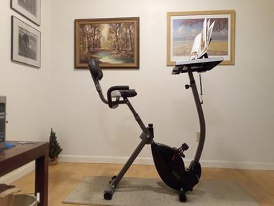 Wirk Ride Exercise Bike Workstation and Standing Desk