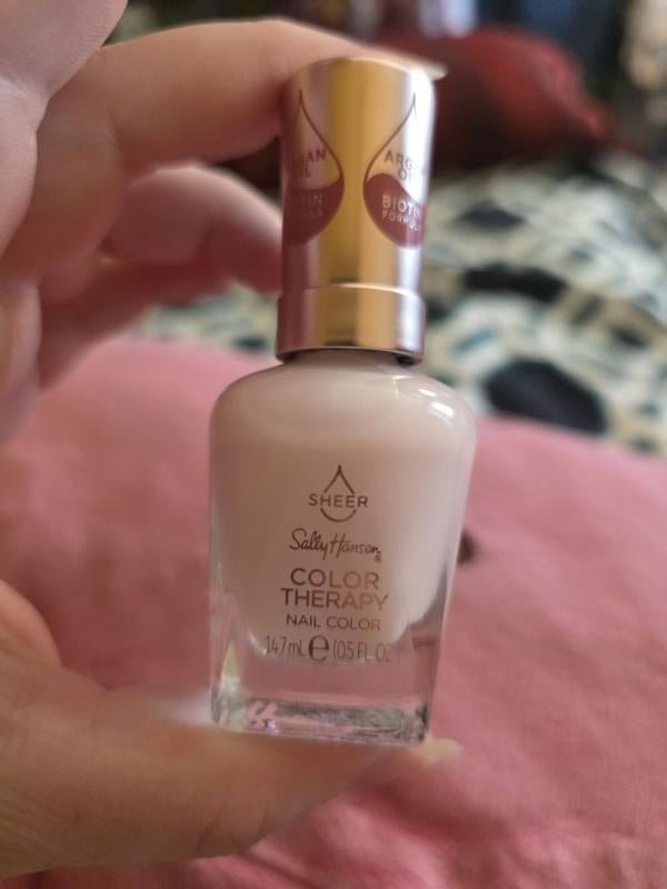 Sally Hansen Color Therapy Nail Polish, 554 Cuticle Care, 0.5 oz