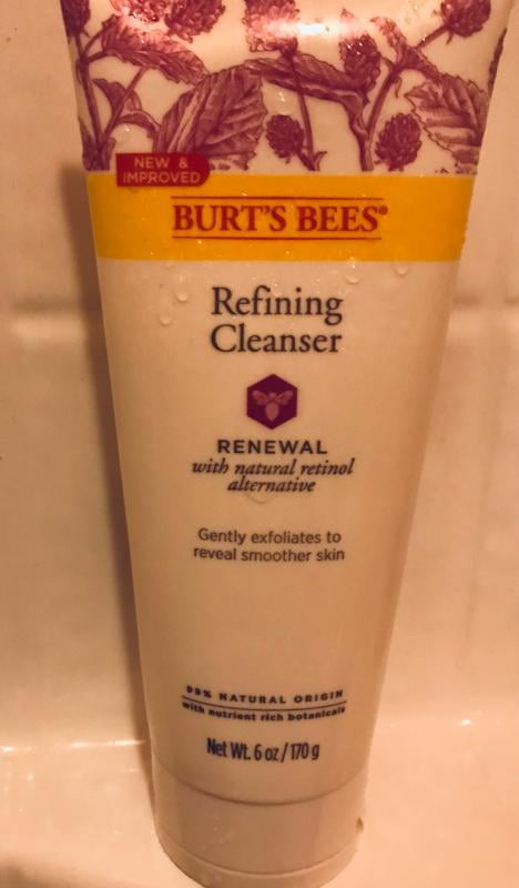 refining cleanser burt's bees