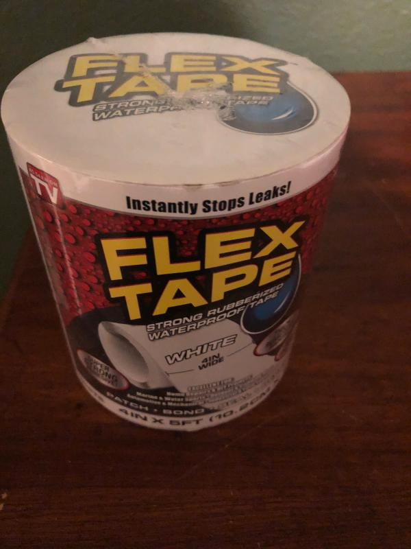 Flex Seal Flex Tape Rubberized Waterproof Tape 12 In. x 10 ft. - White  TFSWHTR1210 from Flex Seal - Acme Tools