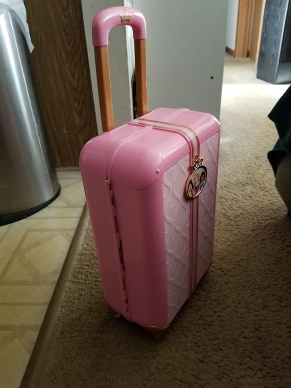Disney Princess Style Collection - Juego de maleta de viaje para niñas con  etiqueta de equipaje de Style Collection, 17 accesorios de juego de