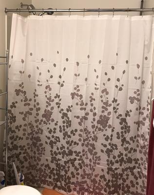 Mainstays Sylvia Fabric Shower Curtain Walmart Com Walmart Com