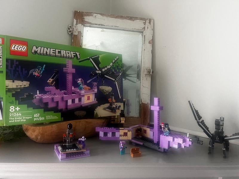 LEGO, Minecraft The Ender Dragon and End Ship, Multicolor, 21264