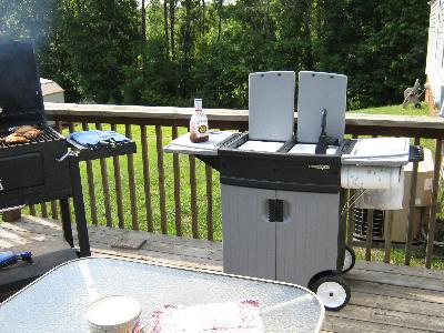Gear Deluxe Barbecue Station With Sink