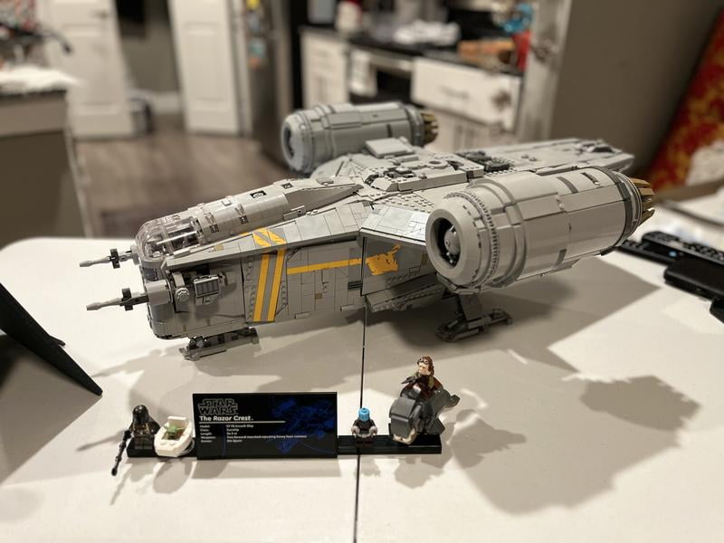 LEGO Star Wars The Razor Crest UCS Set Ultimate Collectors Series Starship Model Kit for Adults Large Iconic The Mandalorian Memorabilia Collectable 75331 Walmart