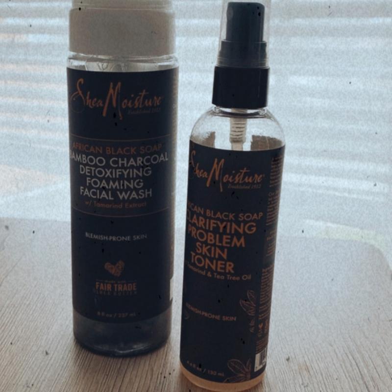 shea moisture clarifying problem skin toner