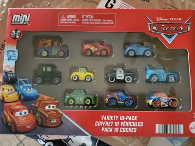 Mattel, Disney Pixar Cars Mini Racers, GKG08, Multicolor 10 Pack