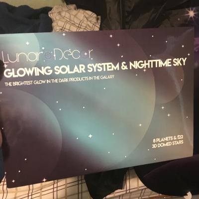 Glow In The Dark Planets And Stars For Kids Self Adhesive