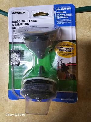 Arnold blade sharpening and balancing kit hotsell
