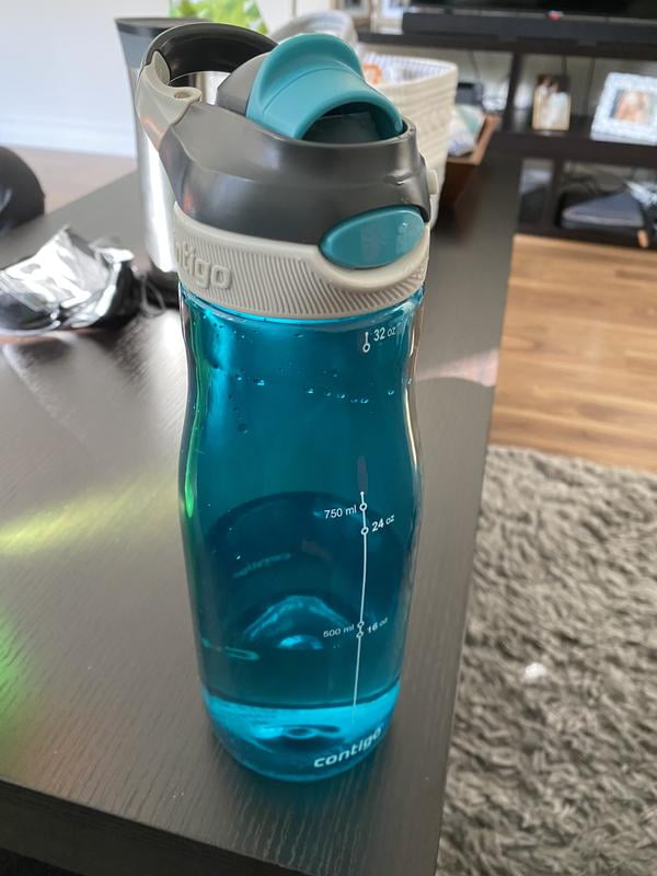 Contigo AUTOSPOUT Straw Ashland Water Bottle, 40 oz., Smoke - Walmart.com