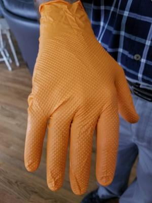 Gloveworks® HD Orange Nitrile Industrial Gloves - 1,000/Case.