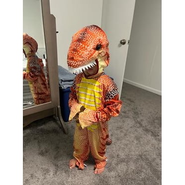 Toddler Boys Anime Cosplay Costume Set - Orange Turtle School Uniform 2T To 8 Sizes