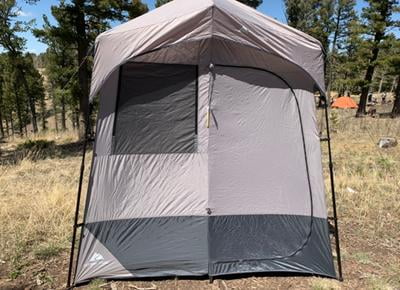 Ozark Trail 2-Room Camping Instant Shower/Utility Shelter Outdoor Privacy Tent 