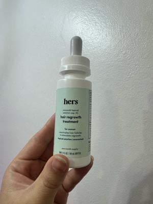 Hers 2% Minoxidil Hair Care Supply, Topical Hair Regrowth