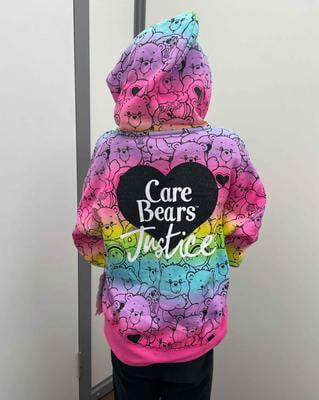 Justice Girls Care Bears Full Zip Hoodie, Sizes XS-XL & Plus