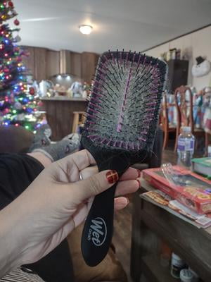 Wet Brush Paddle-Entwirrbürste Mit Aktivkohle – Für Alle Haartypen, Sanft & Gründlich