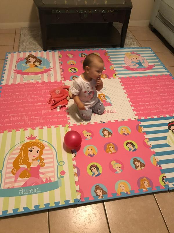 disney princess foam play mat