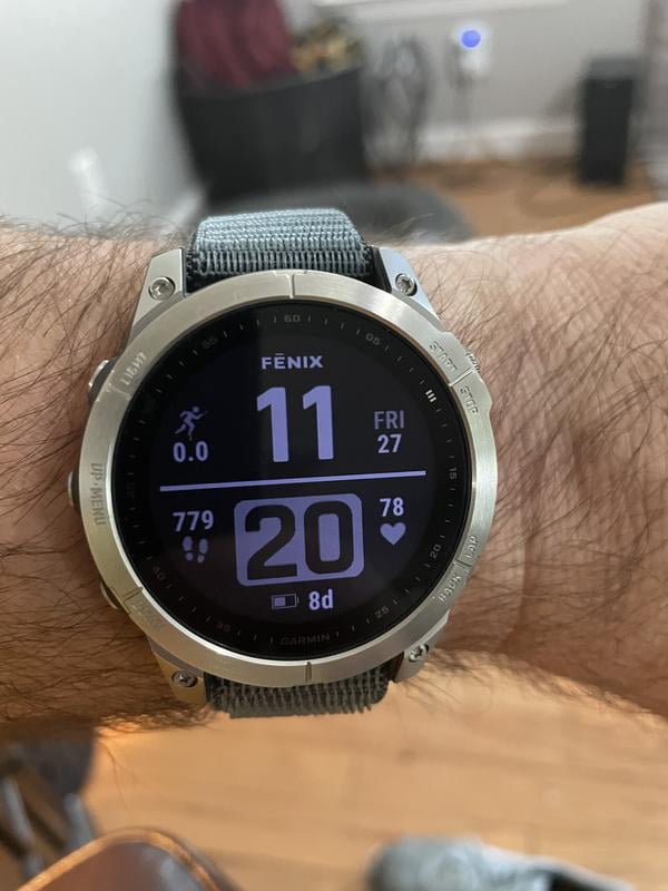 fenix 7, Silver with Graphite Band - Walmart.com