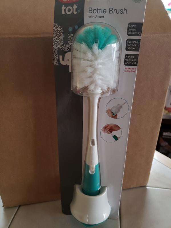 OXO Tot Bottle Brush with Nipple Cleaner – Tickled Babies
