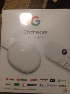Google Chromecast with Google TV - AV player - 4K UHD (2160p) - 60