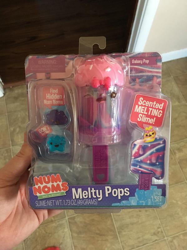 TROPICAL POP OR SPRINKLE POP~AGES 3+~NEW NUM NOMS MELTY POPS~CHOOSE GALAXY POP 