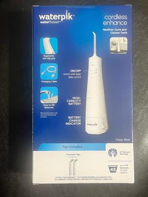 Waterpik Cordless Enhance Rechargeable Portable Water Flosser Oral