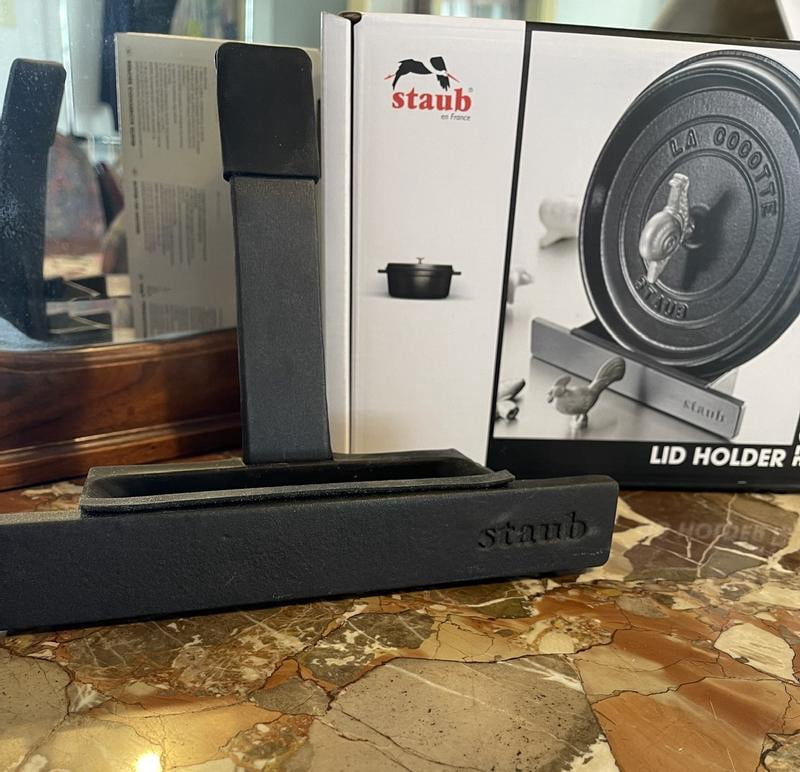 Customer reviews for Staub Cast Iron Lid Holder - Black | Walmart.com