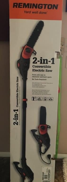 Remington RM1035P Ranger II 10 Inch 8 Amp Corded Electric Pole Saw
