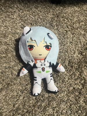 Great Eastern Evangelion Anime Plushie, Rei Plugsuit Stuffed Plush