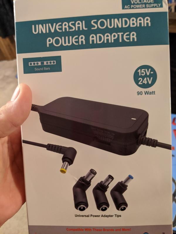 Universal Soundbar Power Adapter 