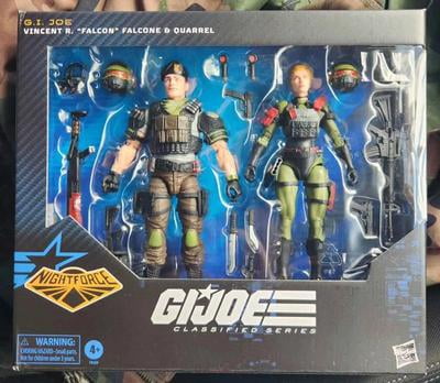 G.I. Joe, Action Figures, Night Force Vincent R. Falcon and