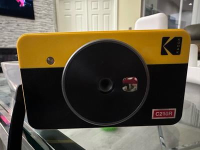 Kodak, Instant Camera and Photo Printer, Mini Shot 2 Retro, Yellow