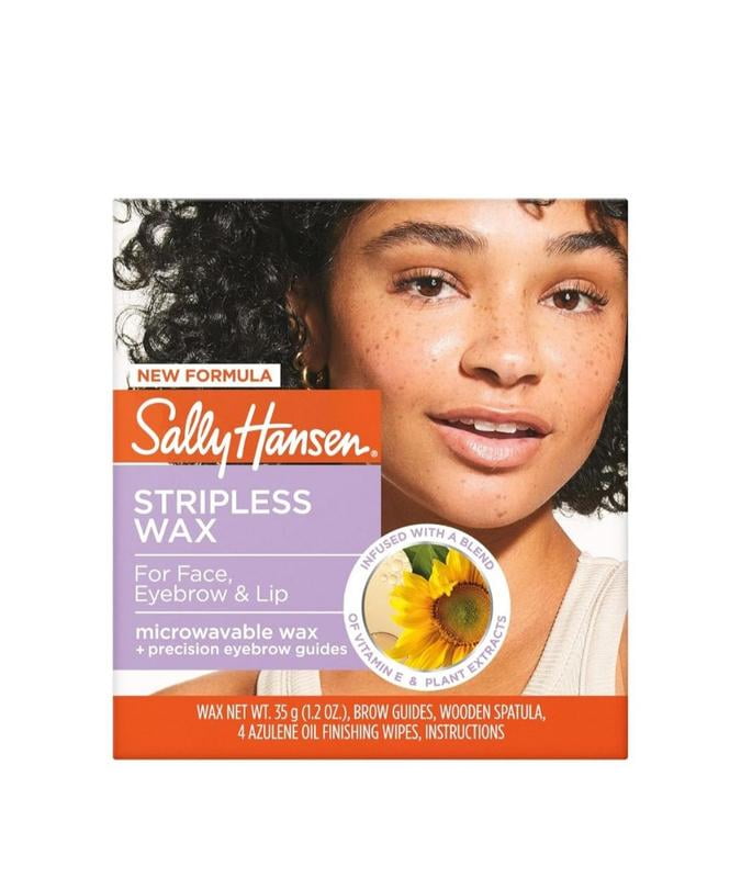 Sally Hansen Hair Removal Kit, Microwavable Eyebrow, Face & Lip