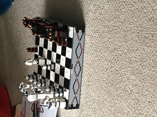  LEGO Iconic Chess Set 40174, 2 Players : Toys & Games