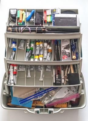 Free Shipping! Plano Tackle Box with 3 Cantilever Trays, Green Metallic Lid, White Storage, Brass Bailed Latch - Walmart.com Free Shipping! Plano Tackle Box with 3 Cantilever Trays, Green Metallic Lid, White Storage, Brass Bailed Latch - Walmart.com