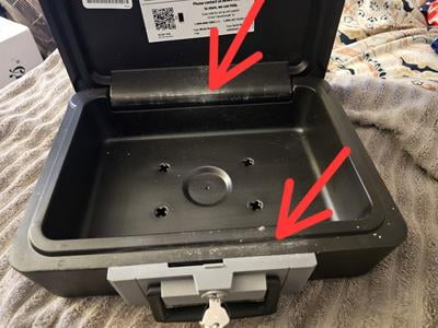 Customer reviews for SentrySafe 1160 Fire-Resistant Box Safe with