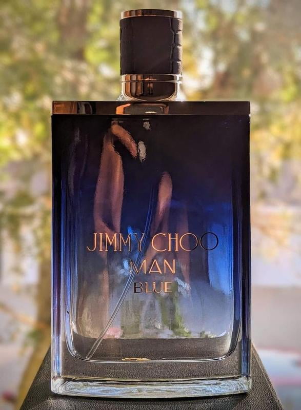Jimmy Choo Man Blue Eau De Toilette Spray, Woody Aromatic
